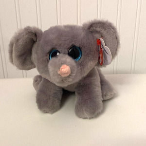 Ty Beanie Boos Whopper plush/stuffed animal elephant - Birthday January 16